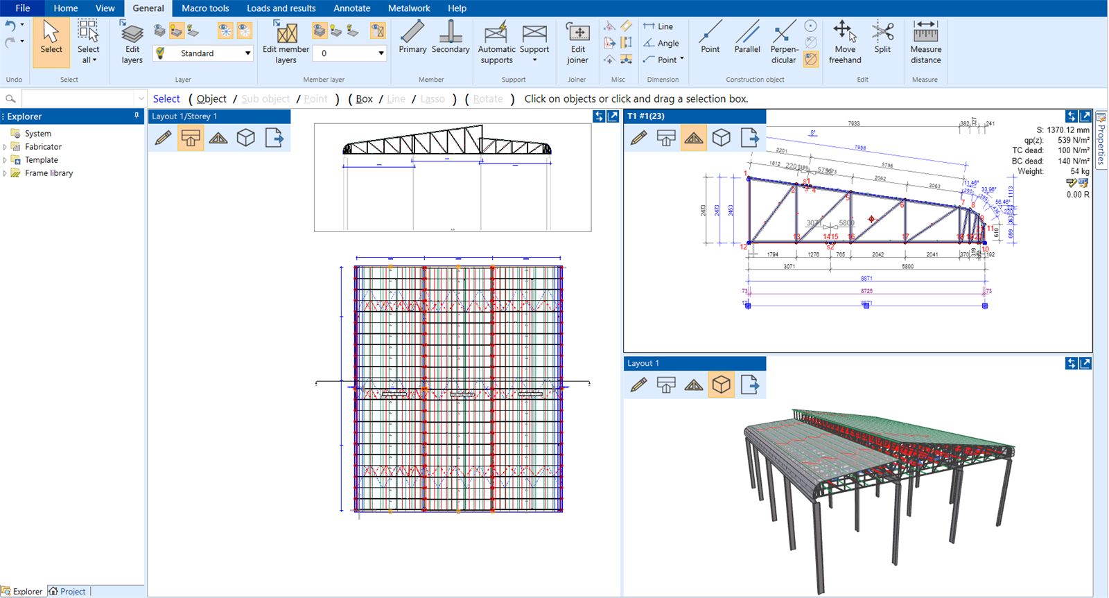 Image of MiTek Pamir Example Project